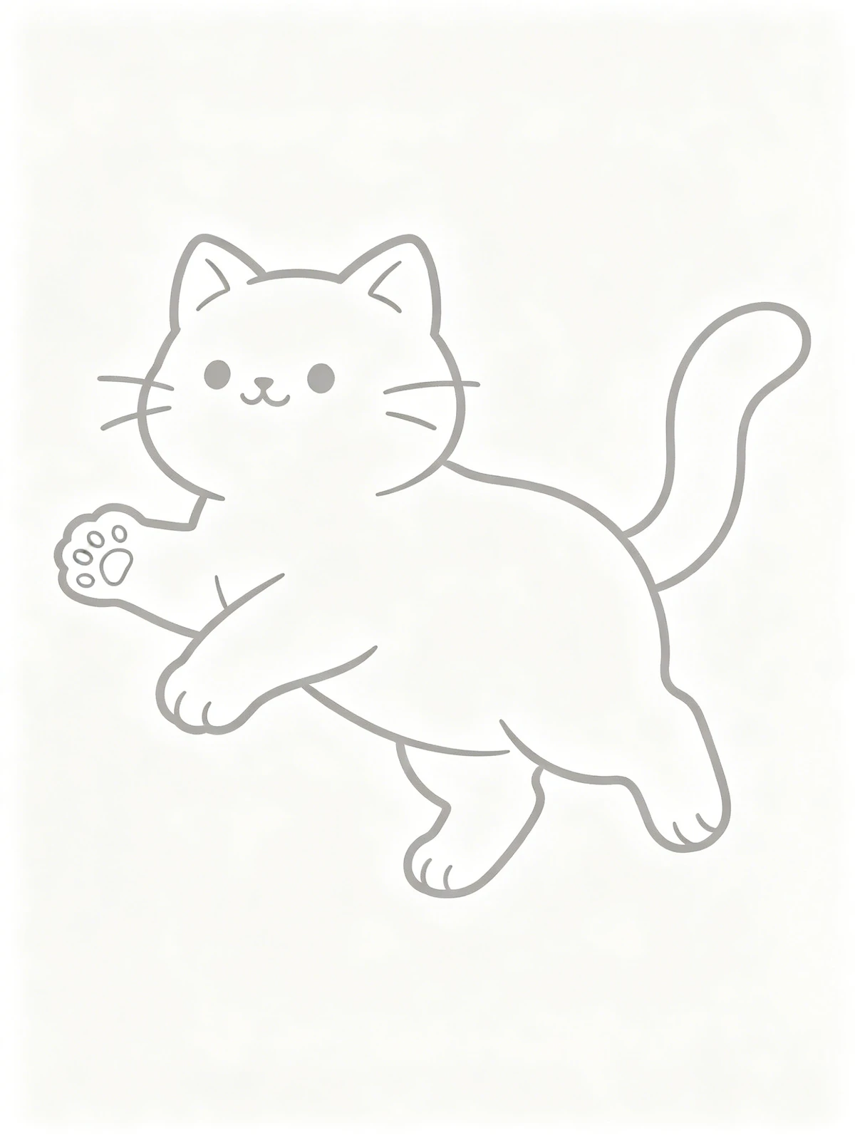 Q版卡通线稿示例1