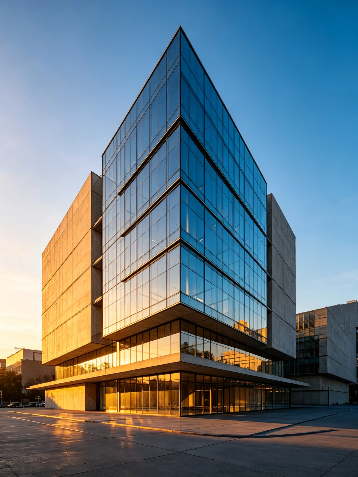 建筑线稿渲染前示例