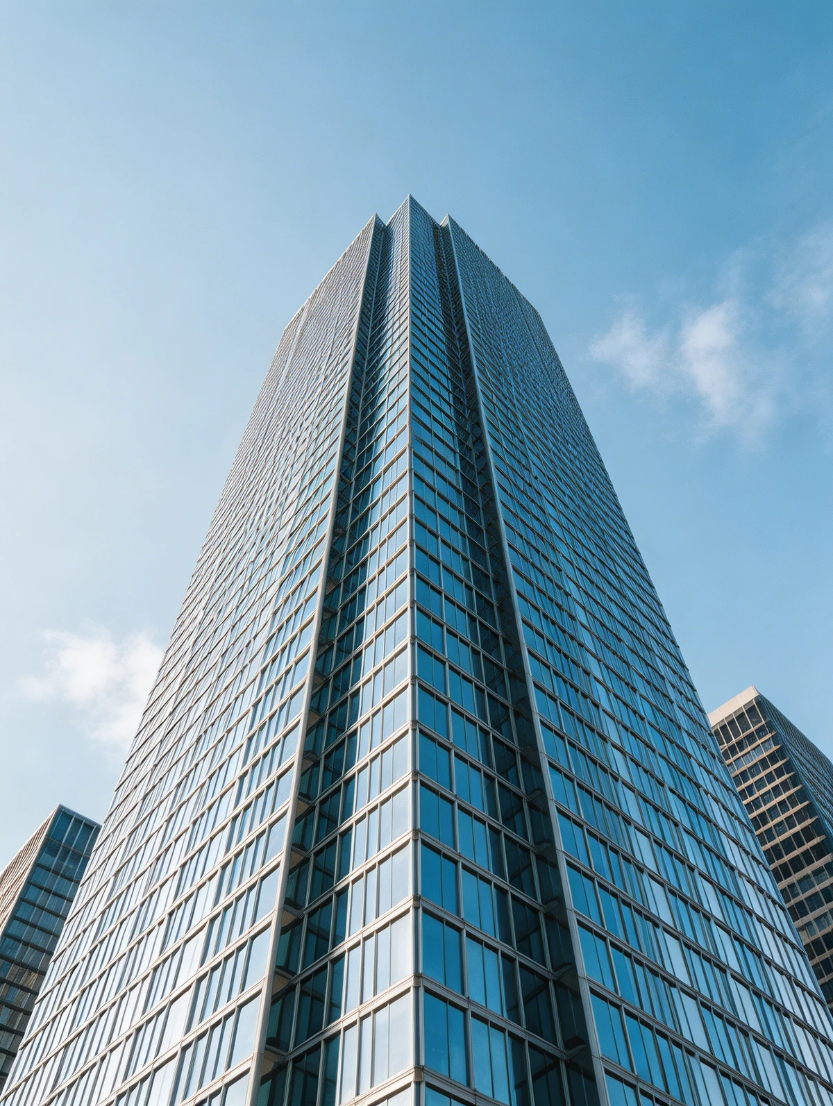 建筑照片转化为结构线稿前示例照片