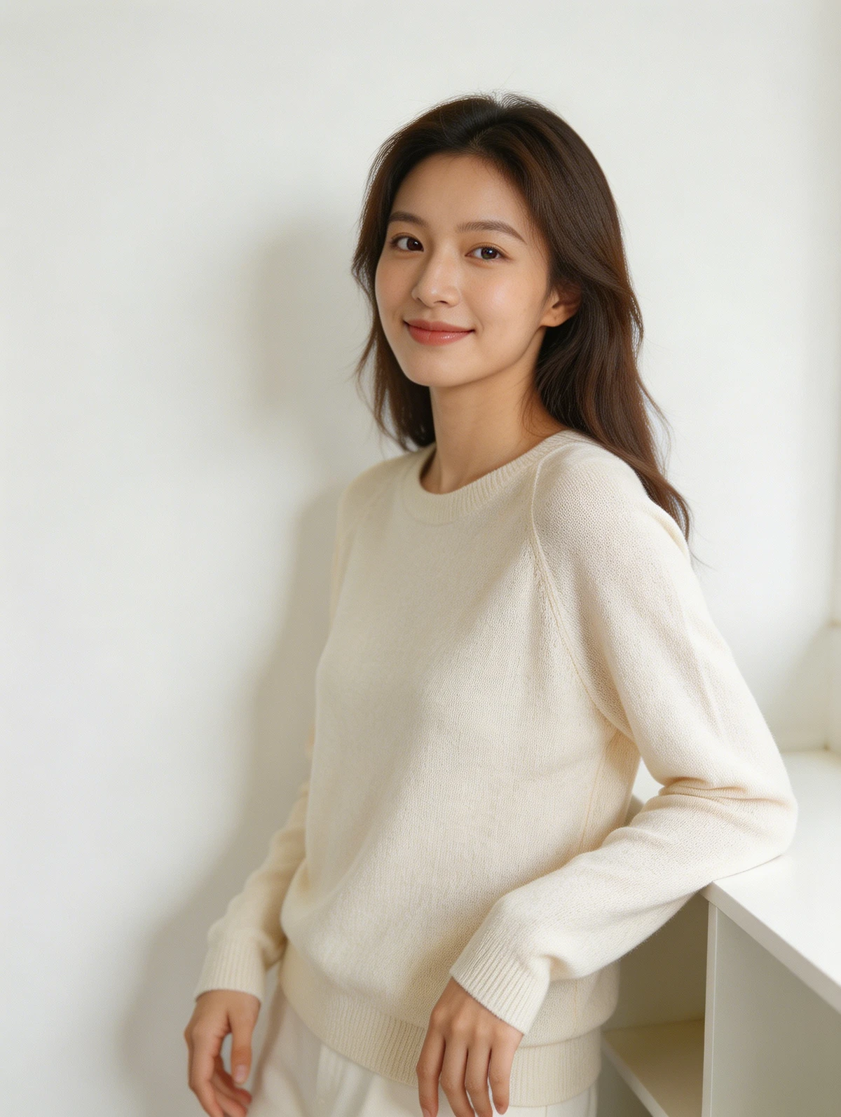 人物照片转化为速写线稿前示例照片