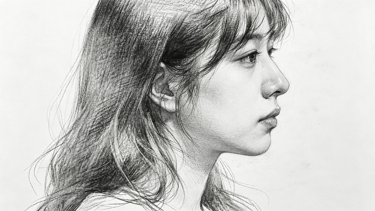 写实线稿生成示例1