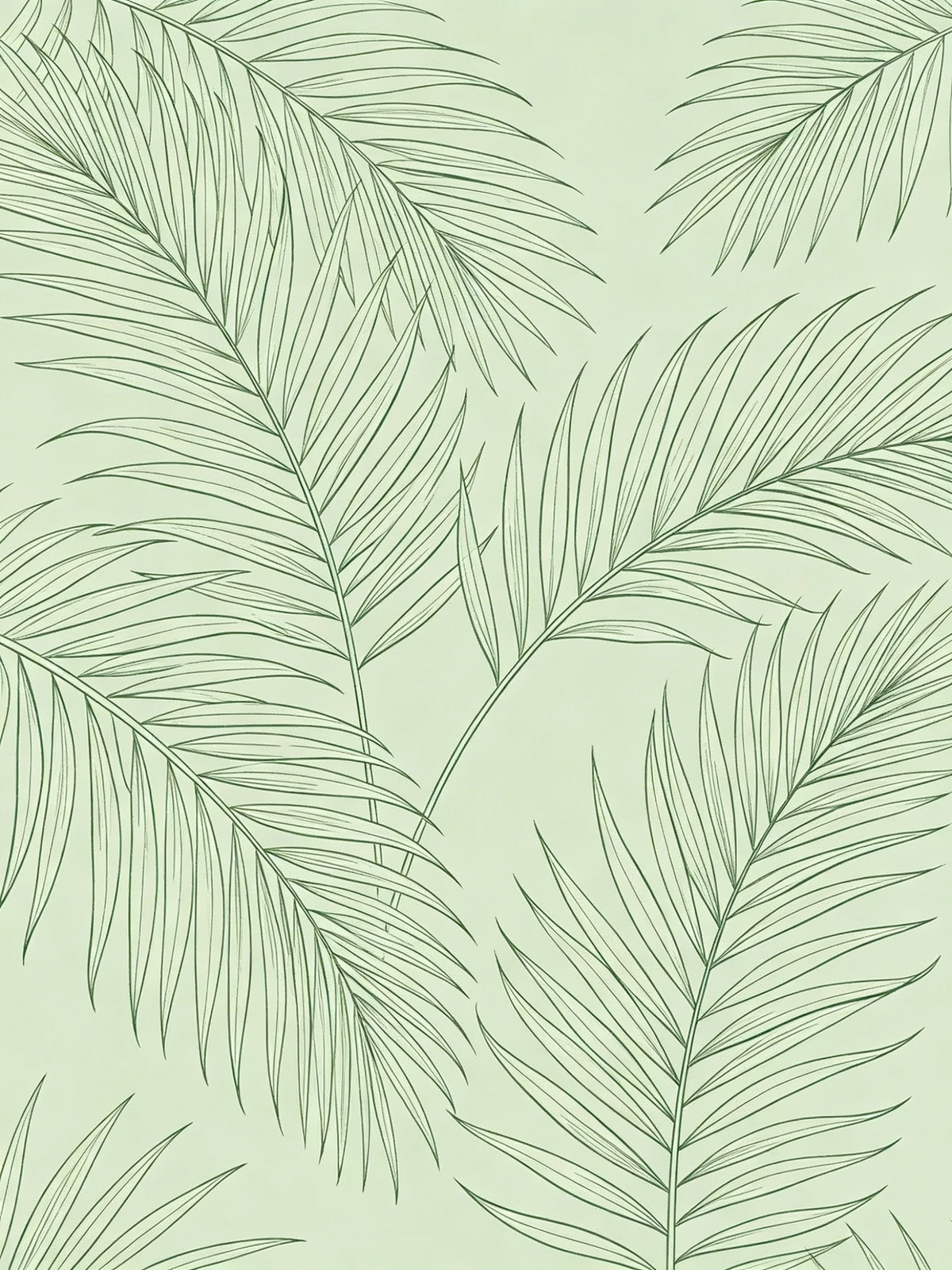 植物线稿壁纸示例1