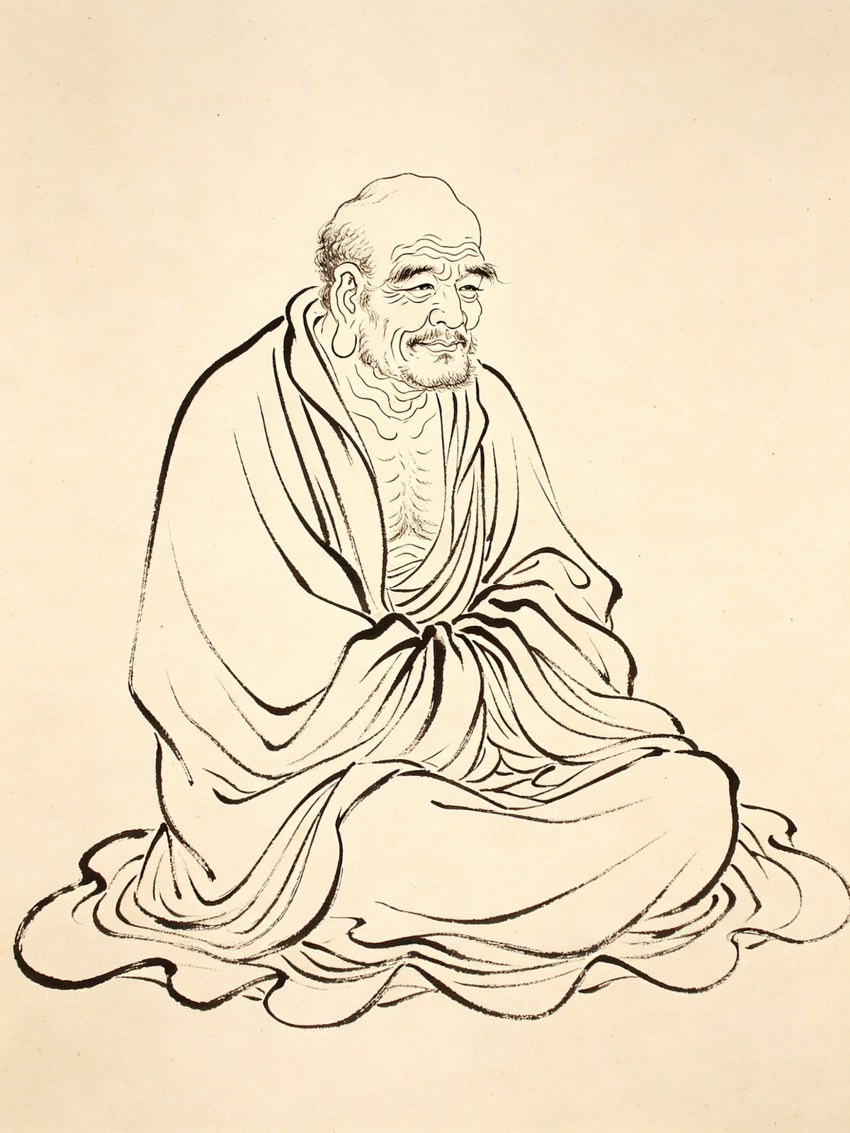 人物白描线稿示例1