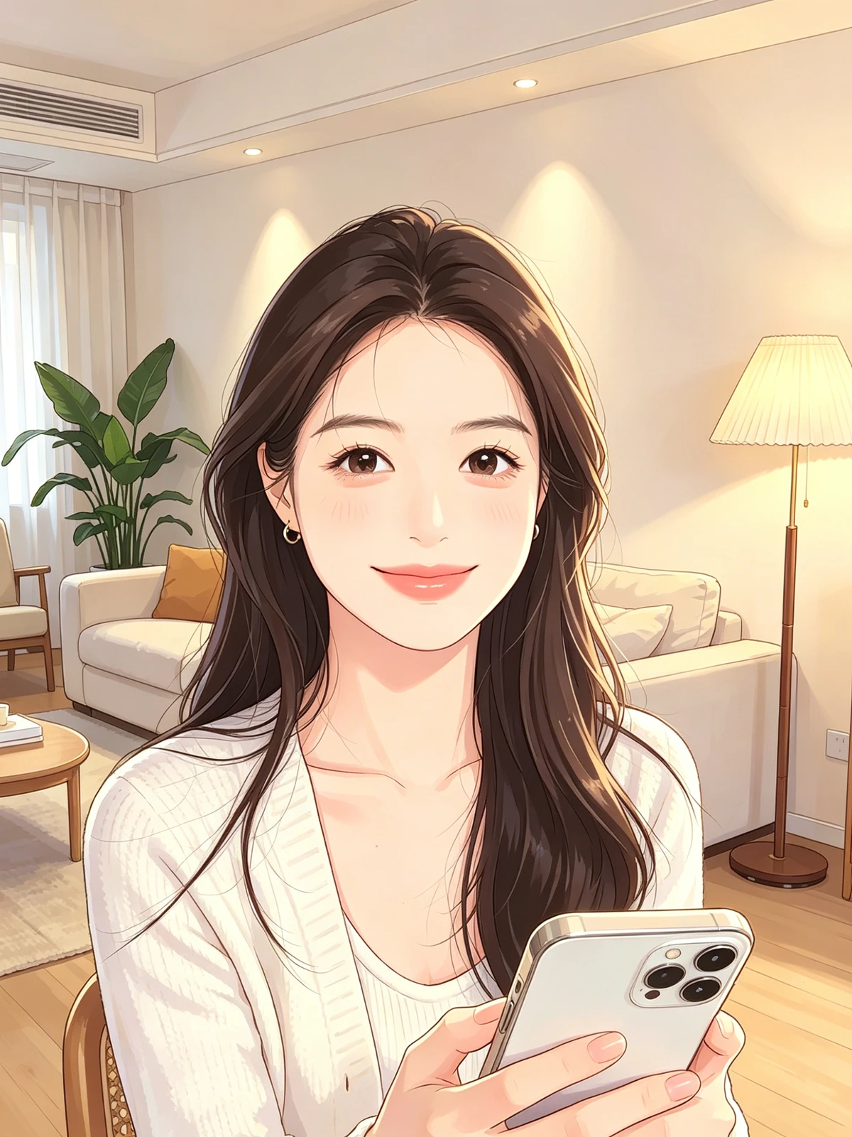 人像转动漫前示例图片