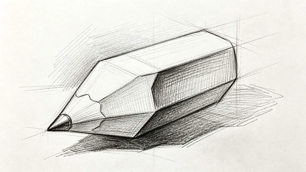 铅笔草稿生成前示例图片