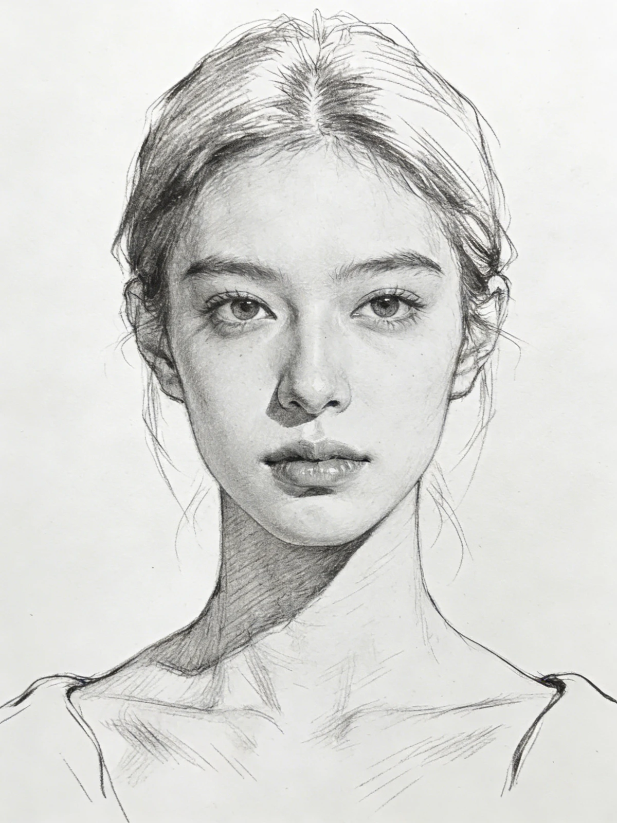 写实线稿提取示例1