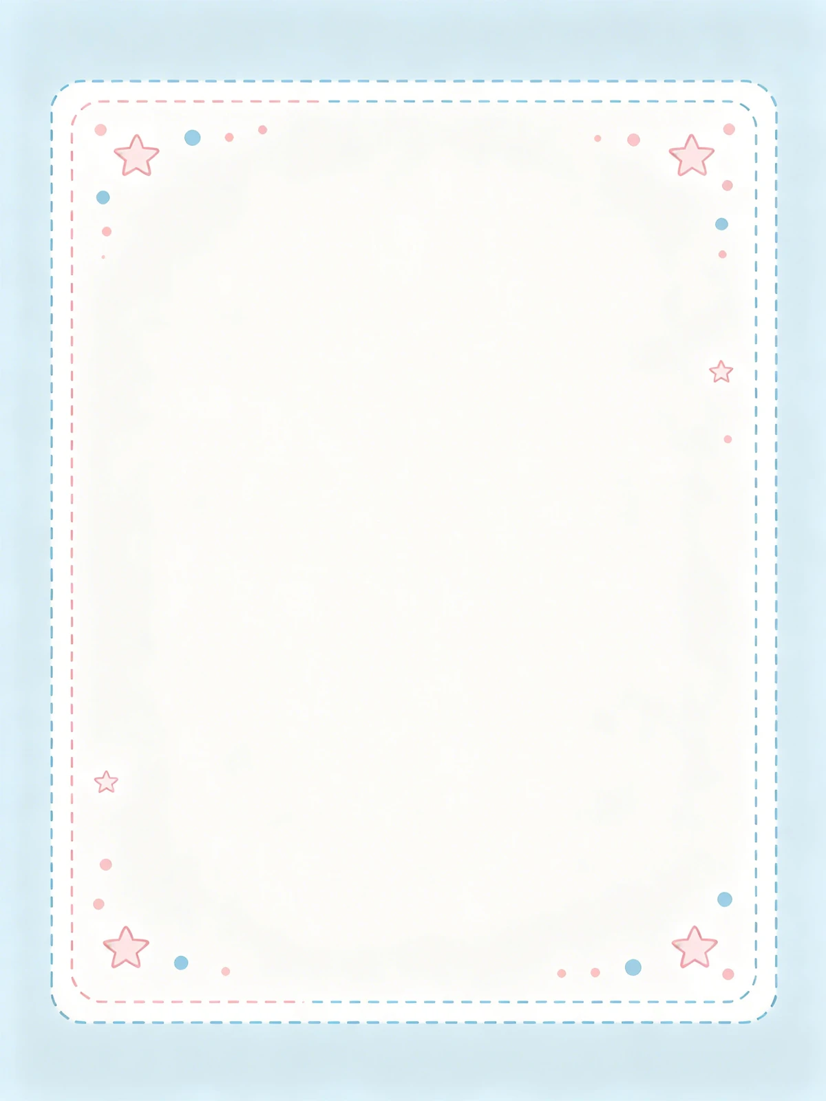 手账边框线稿示例1