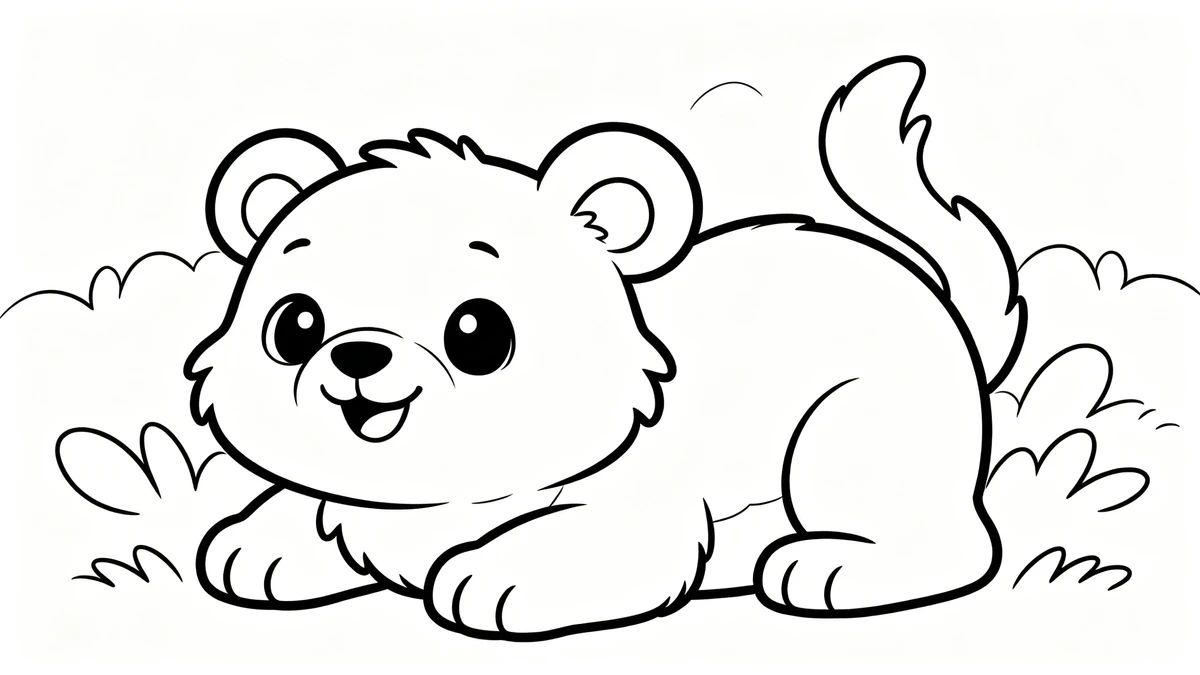 卡通风格线稿转换示例1