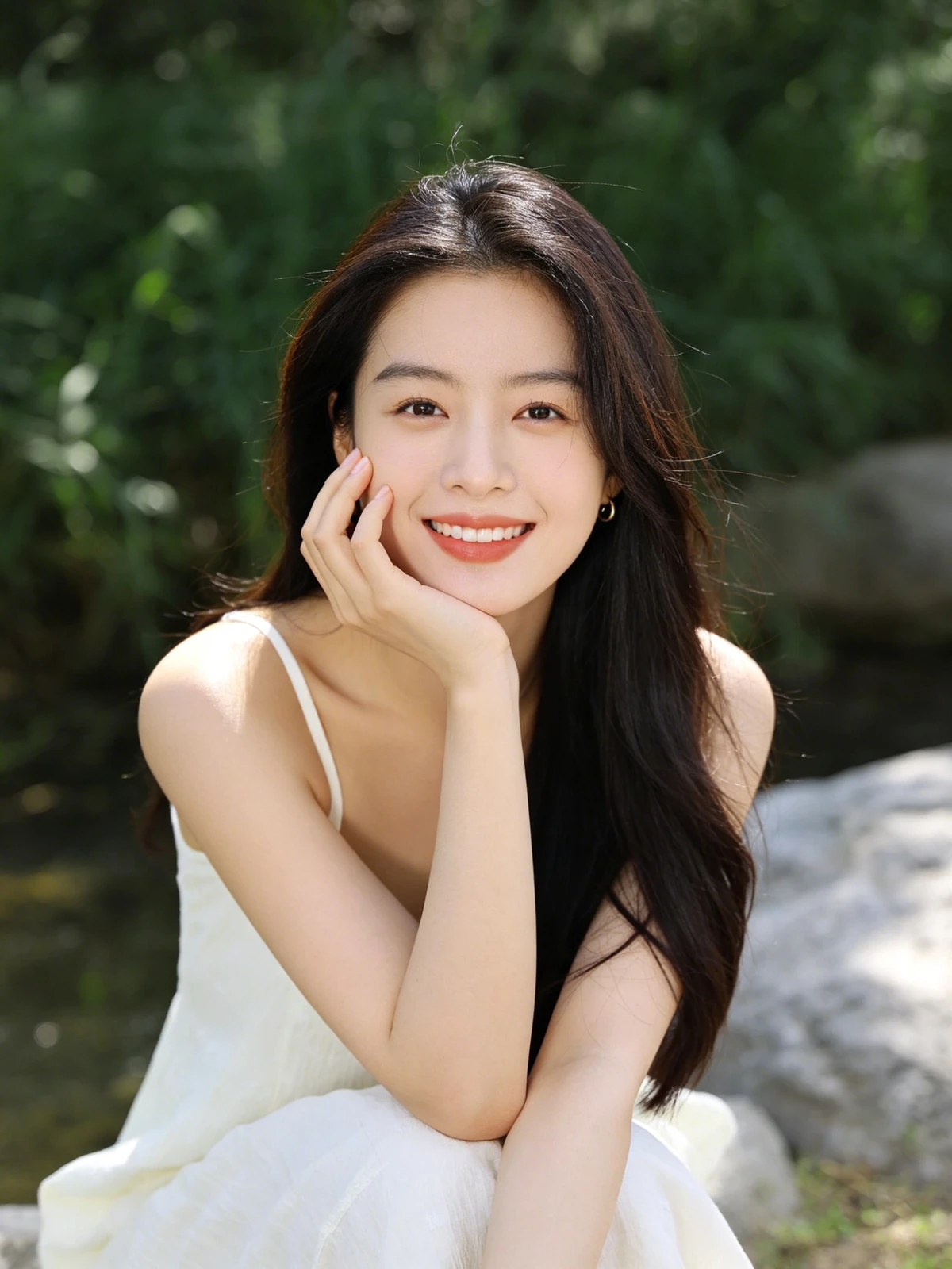 人物线稿提取示例1