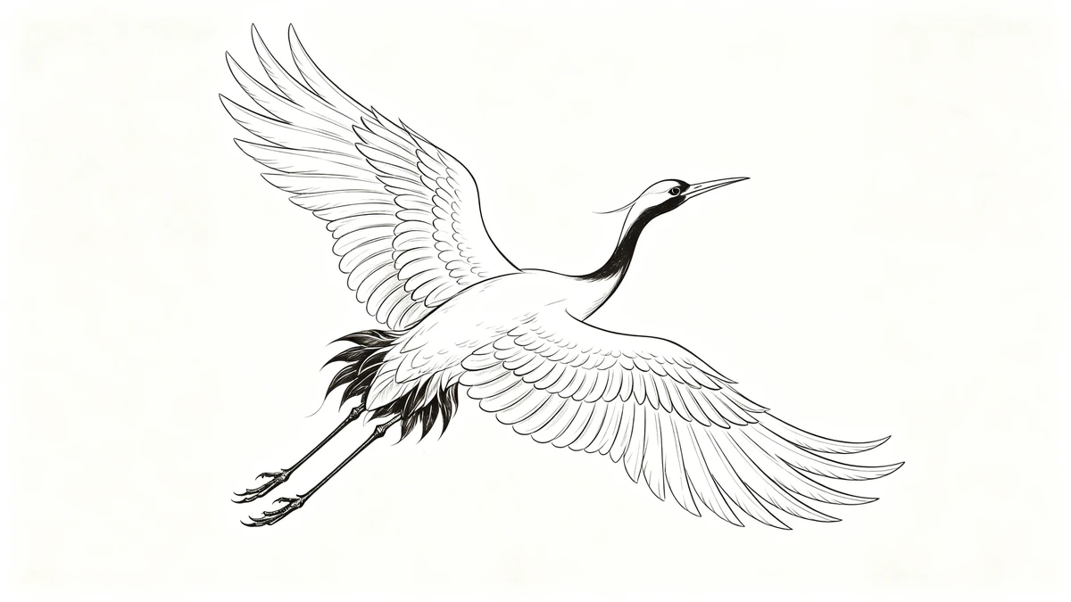 动物图腾线稿壁纸生成示例1