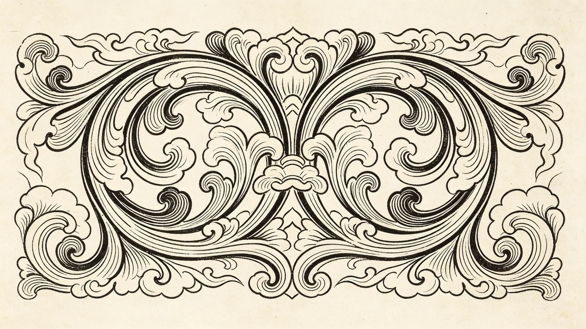 装饰线稿生成示例1