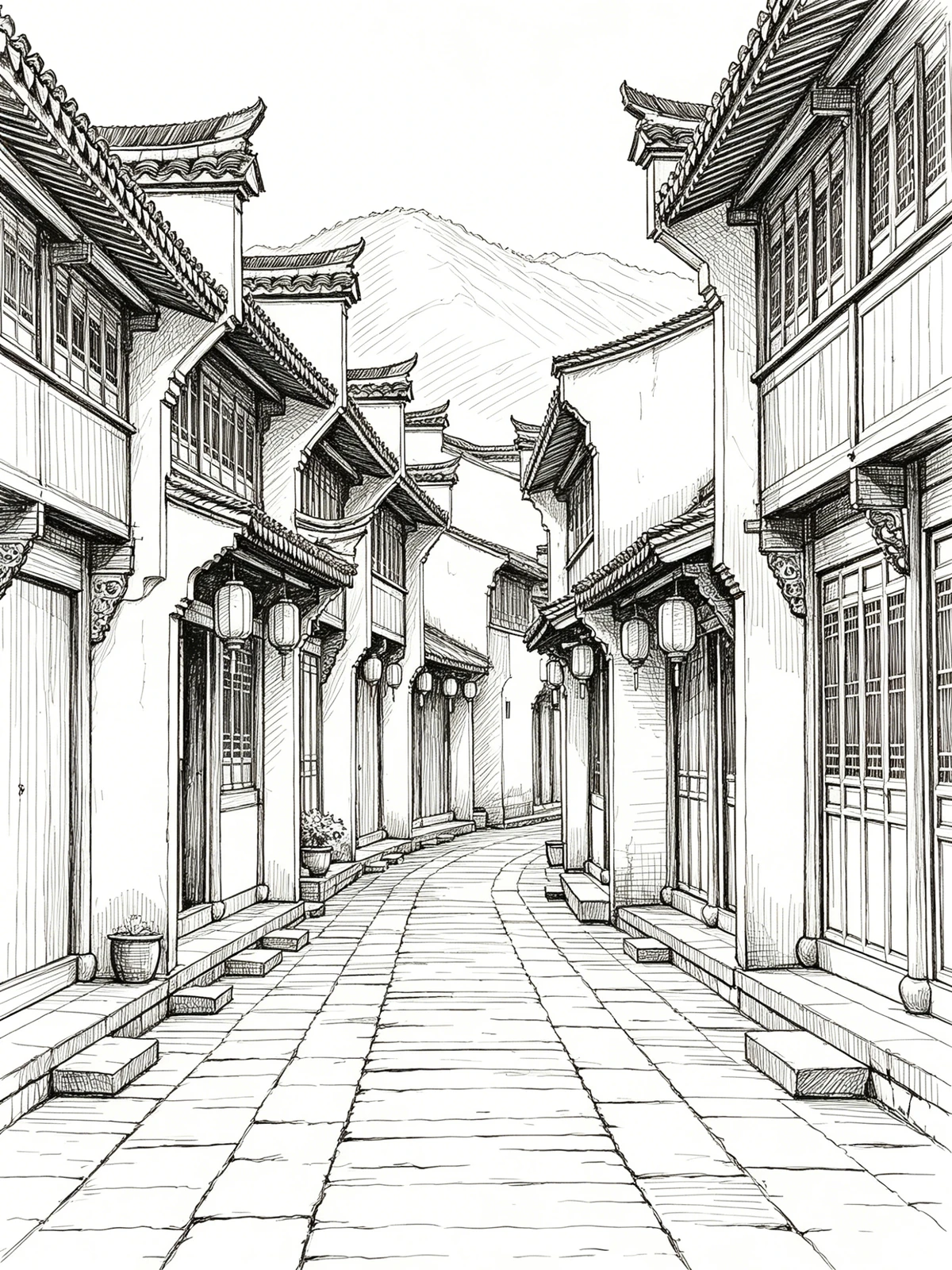 风景照片转速写前示例图像