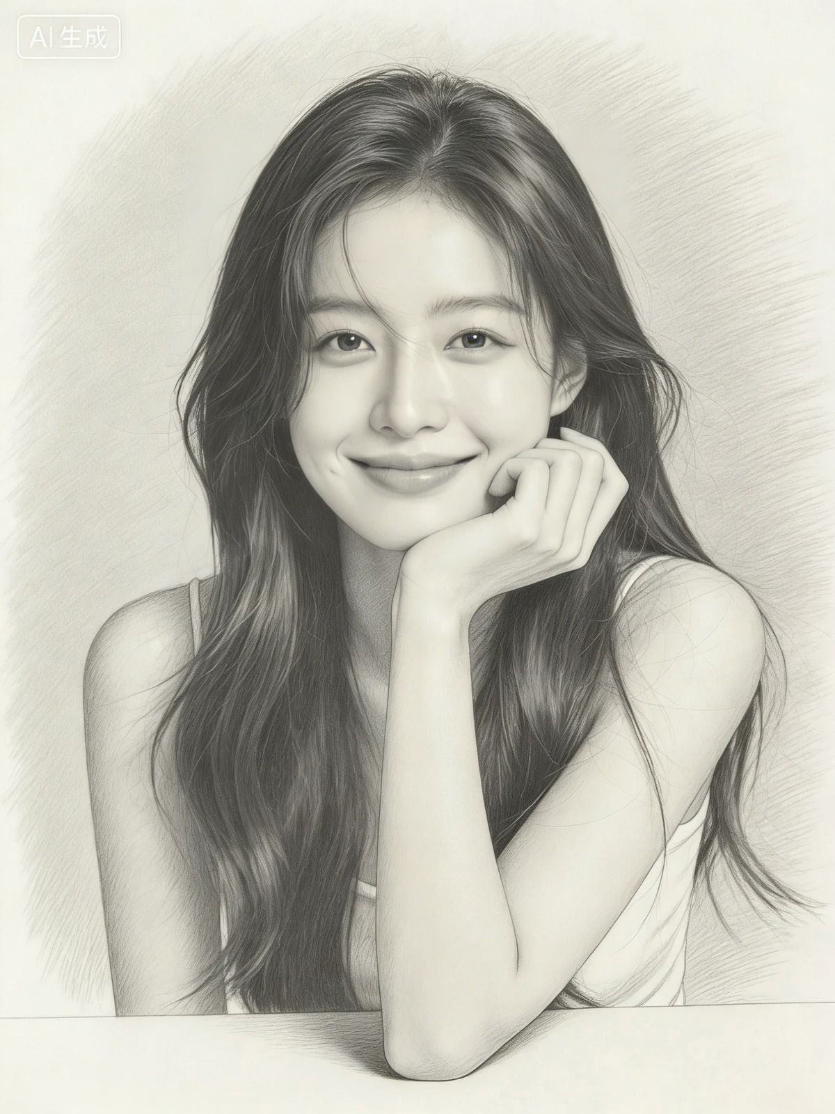 人像素描转换前示例图片