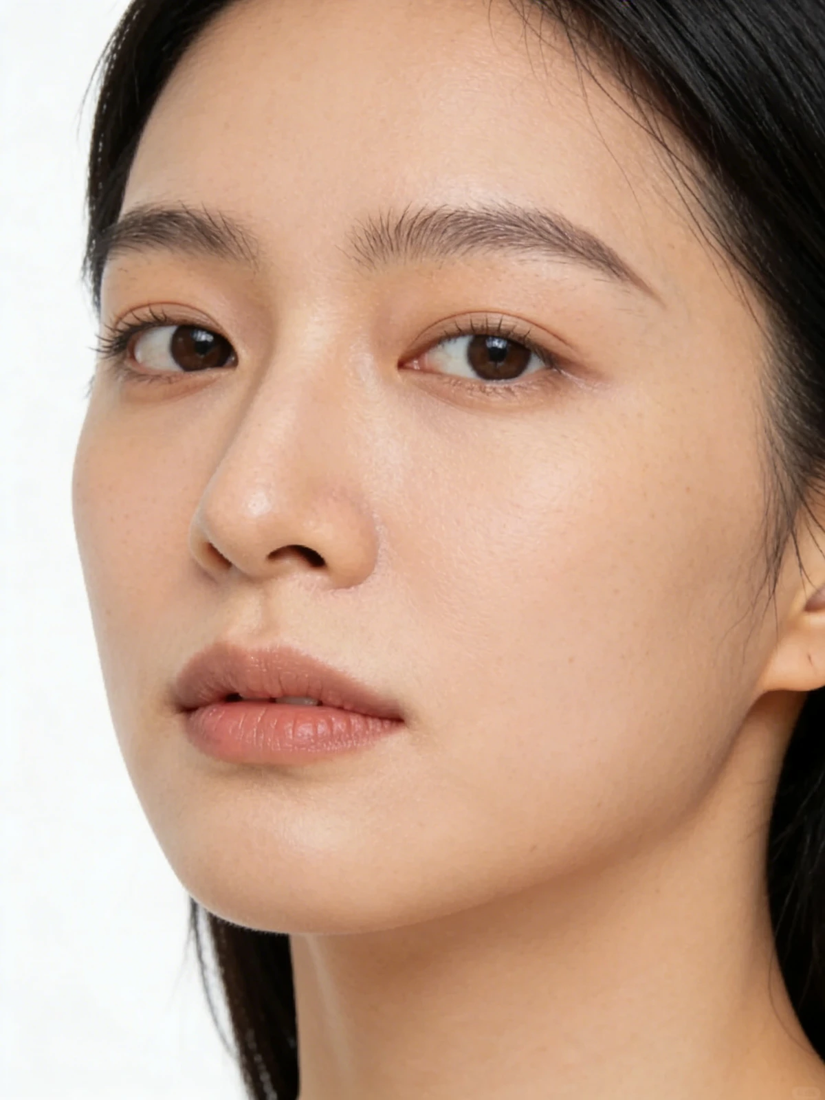 人像照片转线稿前示例照片