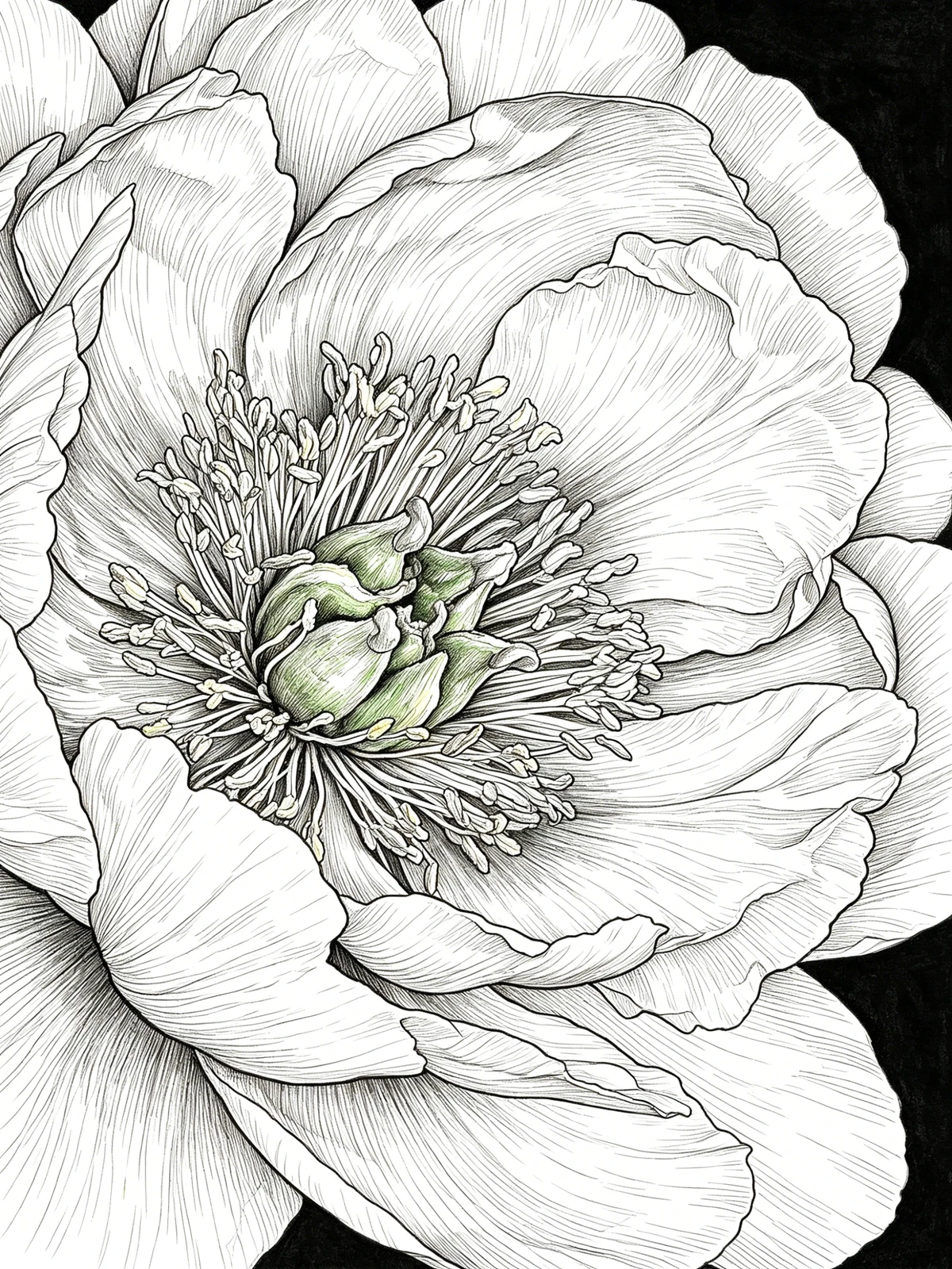 照片转精细线稿前示例图像