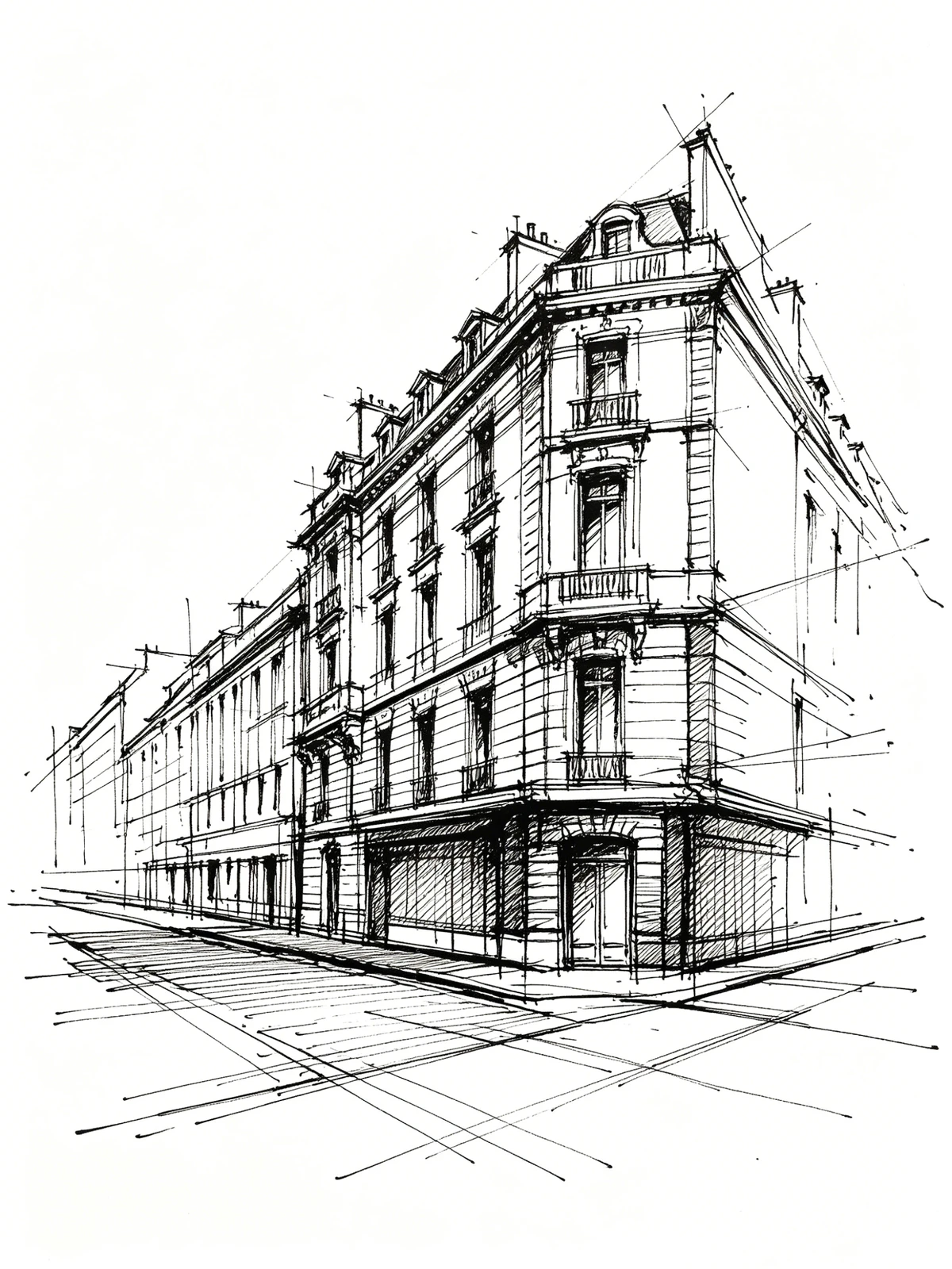 照片转速写线稿前示例图像