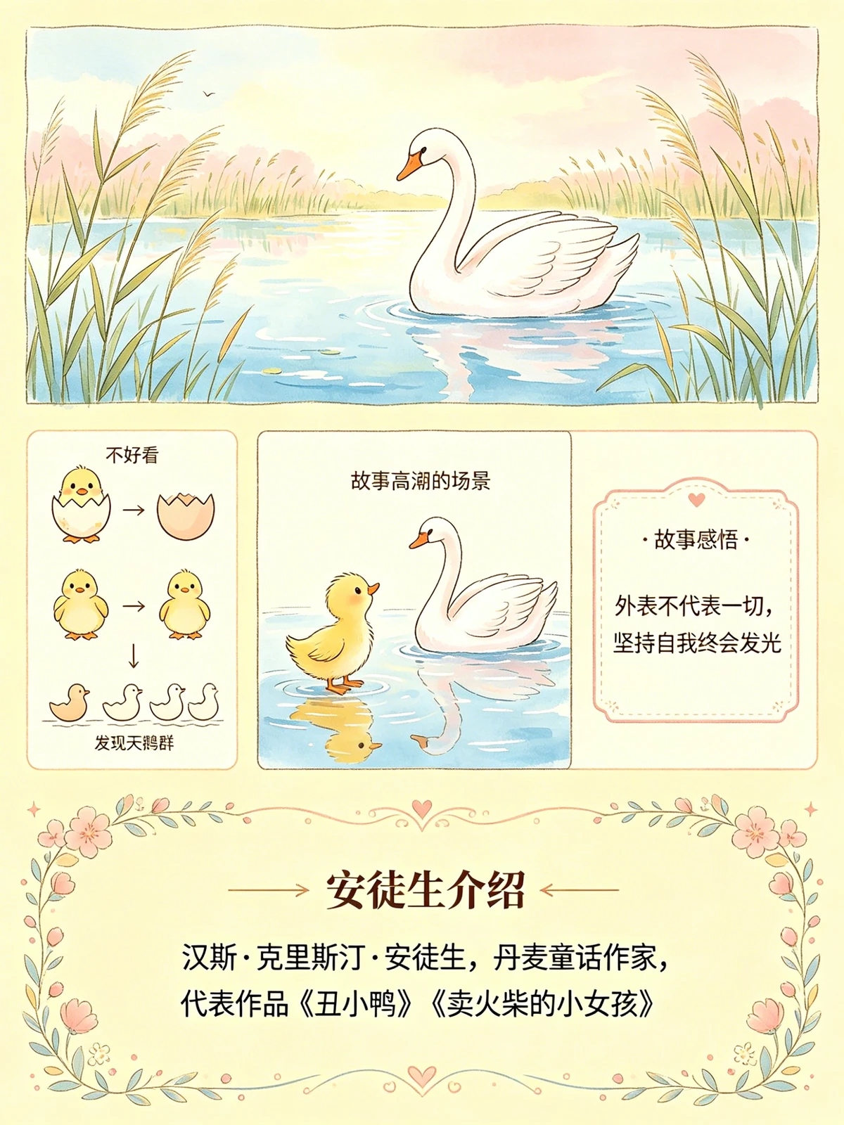 童话故事小报线稿生成示例1